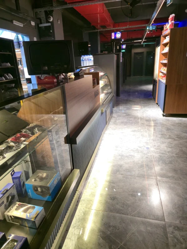 Halkent Gaming kafe alanı ve kasa bölümü İstanbul
